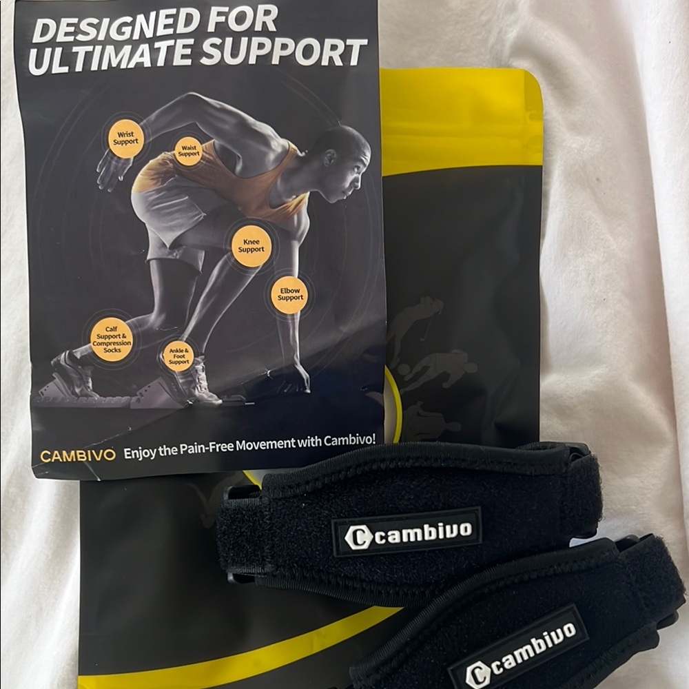 Black Compression Sleeves for Enhanced Support